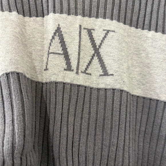 A|X Gray Ribbed Sweater - Picture 4 of 8